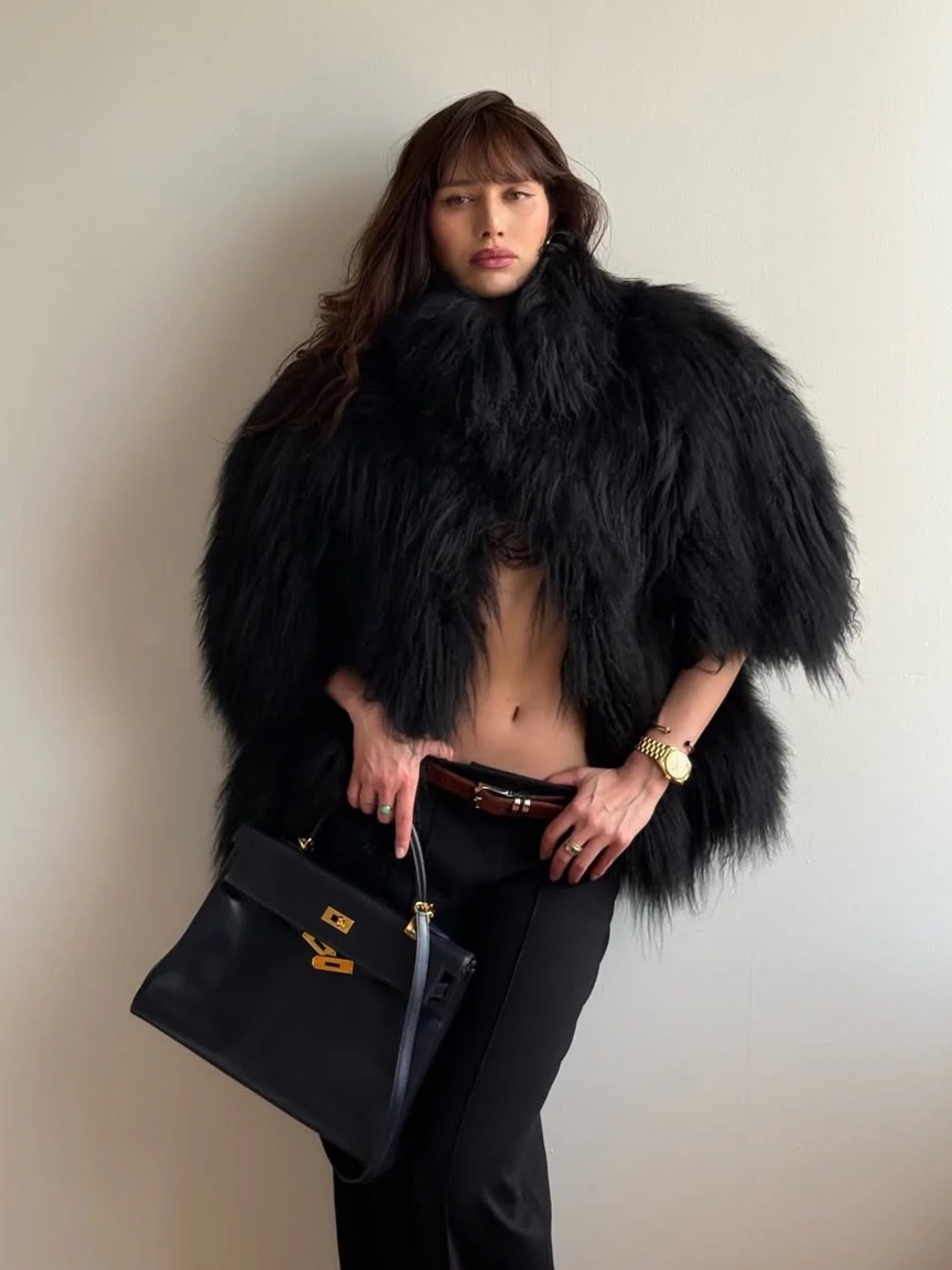 Source Unknown Gaiole Jacket - Black. One size.
$2100 RRP - Sold out online.